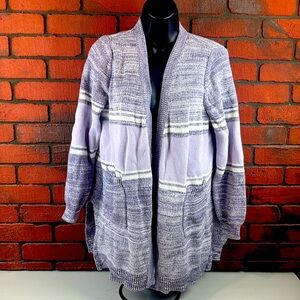 Molly & Isadora Women's 1X Cardigan – Granny Core, Classic Heritage, Cozy‎ Knit